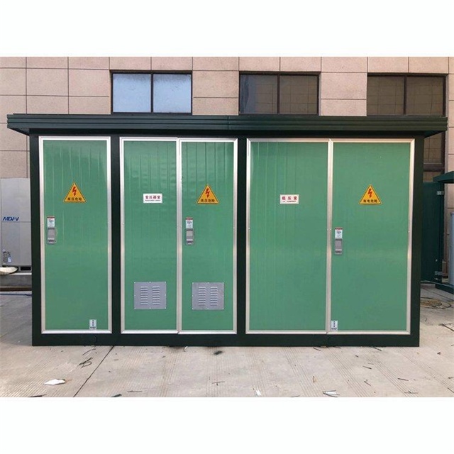 青川1600KVA欧式箱式变压器